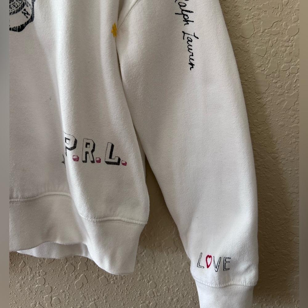 Polo by Ralph Lauren Embroidered Hoodie for girls Size( L 12-14) - Picture 5 of 7